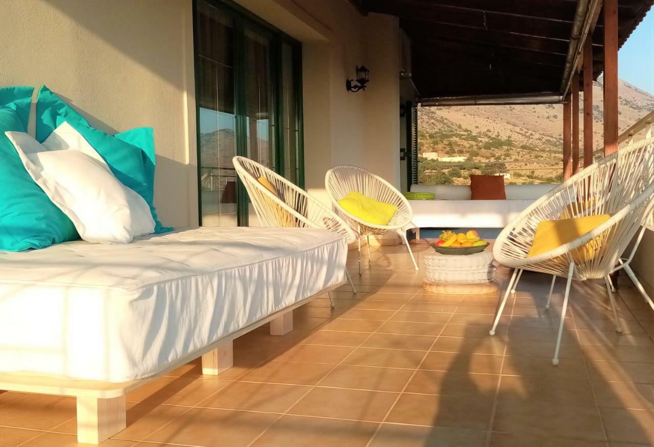 360 Panorama House - Gazing At Horizon And The Stars Of The Galaxy In The Night - Fresh Cool Breeze Most Of The Time - Just 7 Min From The Beach Kournás Exterior foto