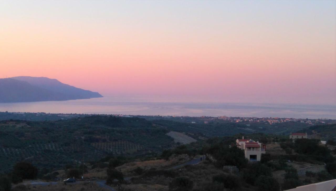 360 Panorama House - Gazing At Horizon And The Stars Of The Galaxy In The Night - Fresh Cool Breeze Most Of The Time - Just 7 Min From The Beach Kournás Exterior foto